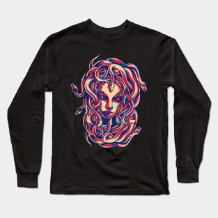 how-medusa-Does this design Long Sleeve T-Shirt